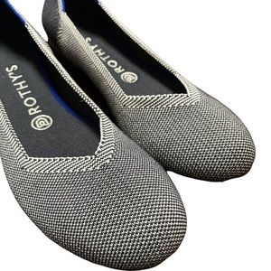 Rothy’s Retired Gray Birdseye Flats